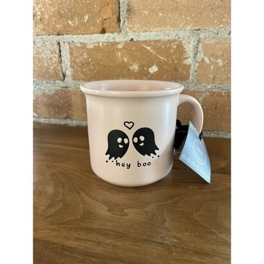 Market‎ Finds Halloween Double Sided "Hey Boo" Mug